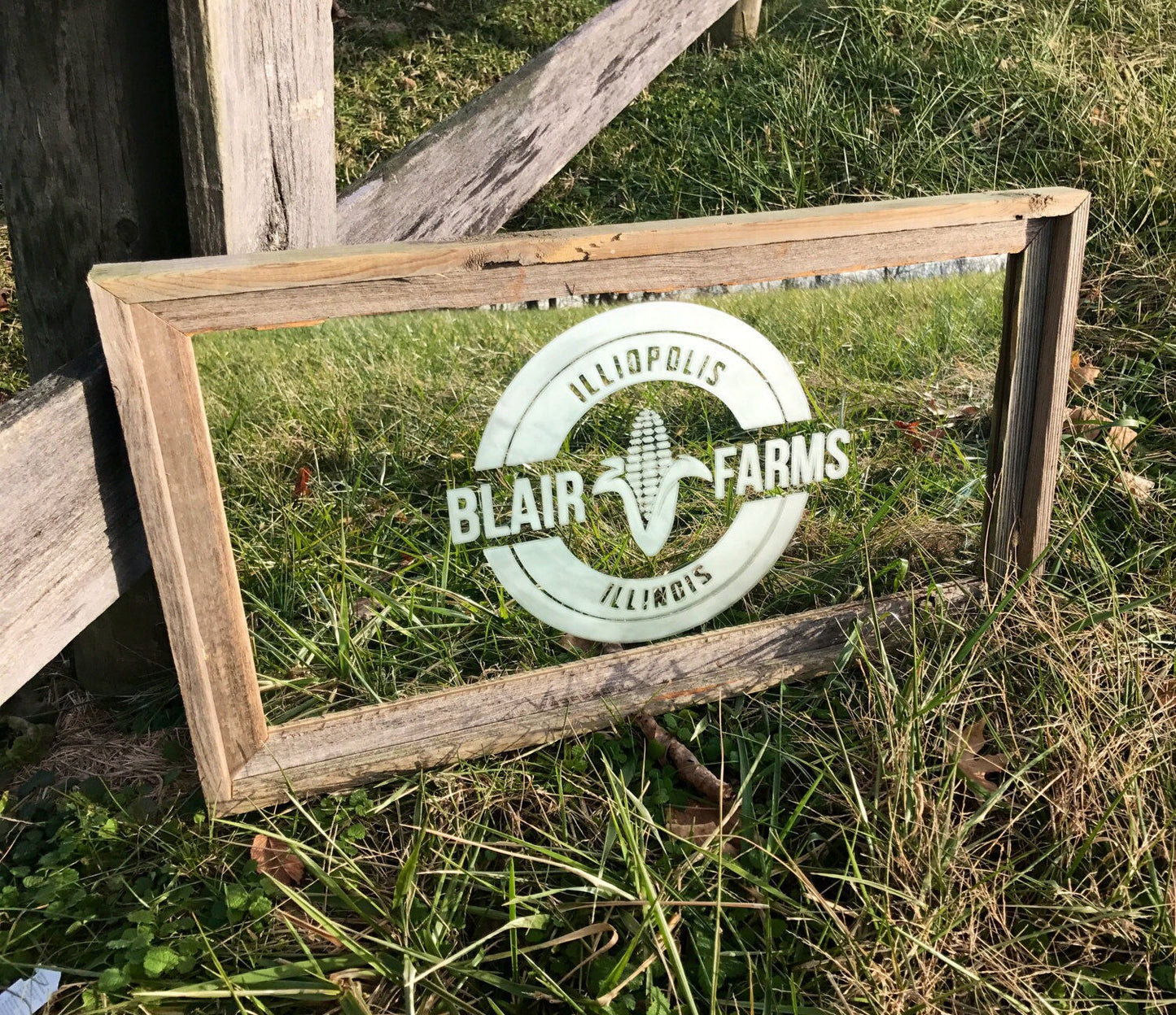 Custom Personalized Mirror, Large Mirror, Personalized Barn wood Mirror, Custom Engraved Mirror, Etched Mirror, Custom 5x7 Mirror barnwood