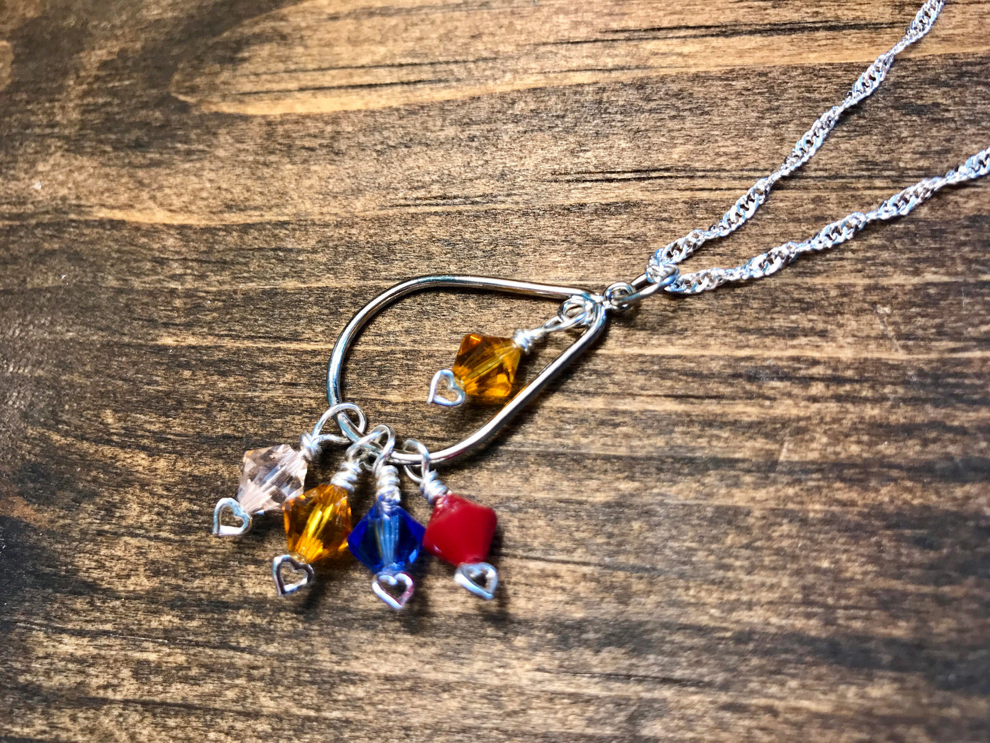Custom Birthstone Necklace