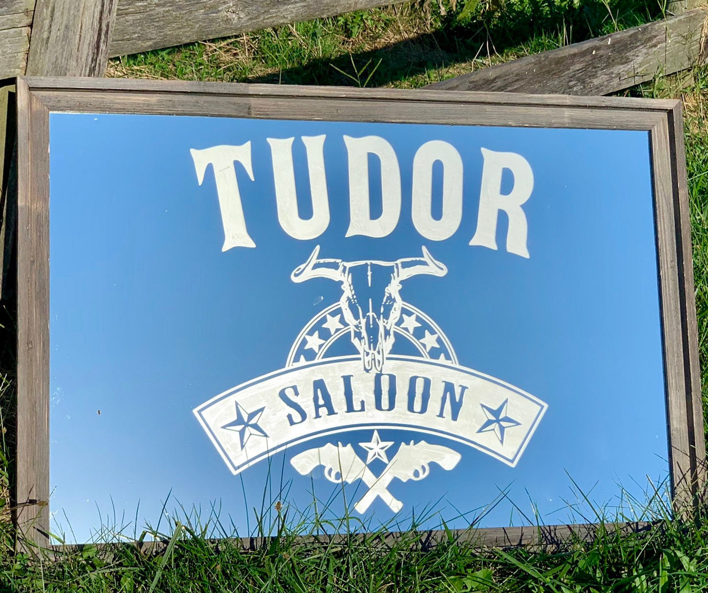 Personalized Bar Mirror|Large Mirror|Bar Sign|Custom Engraved Mirror|Etched Bar Mirror|Custom Bar Mirror|Saloon Sign, 24x36