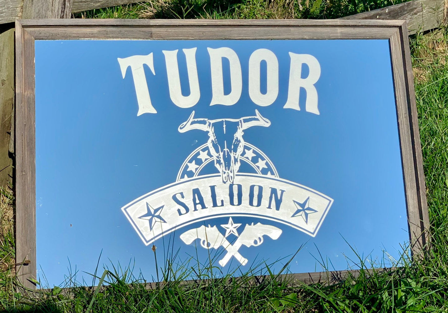 Personalized Bar Mirror|Large Mirror|Bar Sign|Custom Engraved Mirror|Etched Bar Mirror|Custom Bar Mirror|Saloon Sign, 24x36